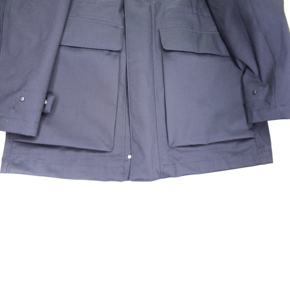 Hardly worn Zara Men’s Wool Blend 2 in One Parka Jacket Navy Blue M - Picture 11 of 14